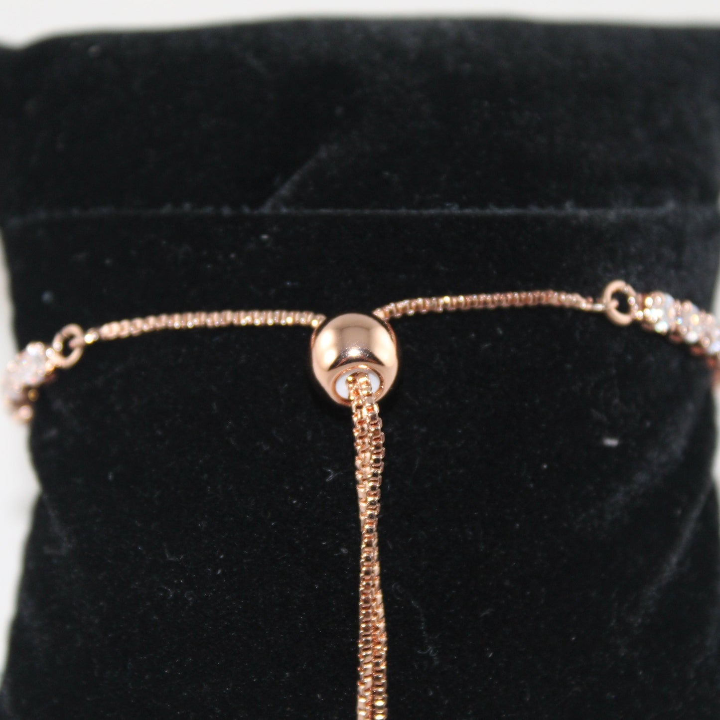 CZ Tennis Bracelet - Rose Gold